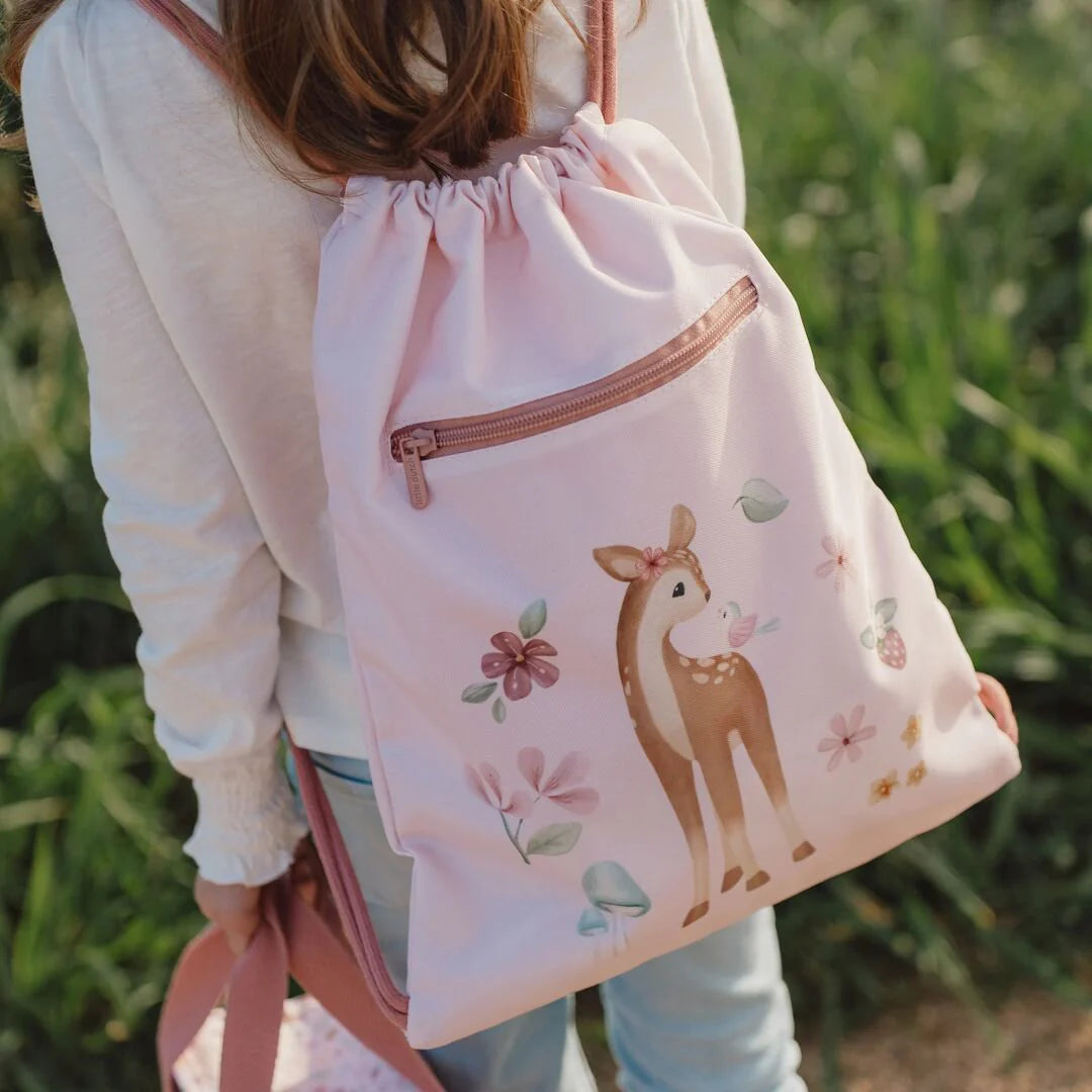 Sacca bimba in PET riciclato Fairy Garden Personalizzabile