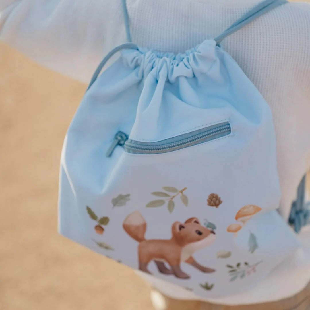 Sacca bimbo in PET riciclato Forest Friends Personalizzabile