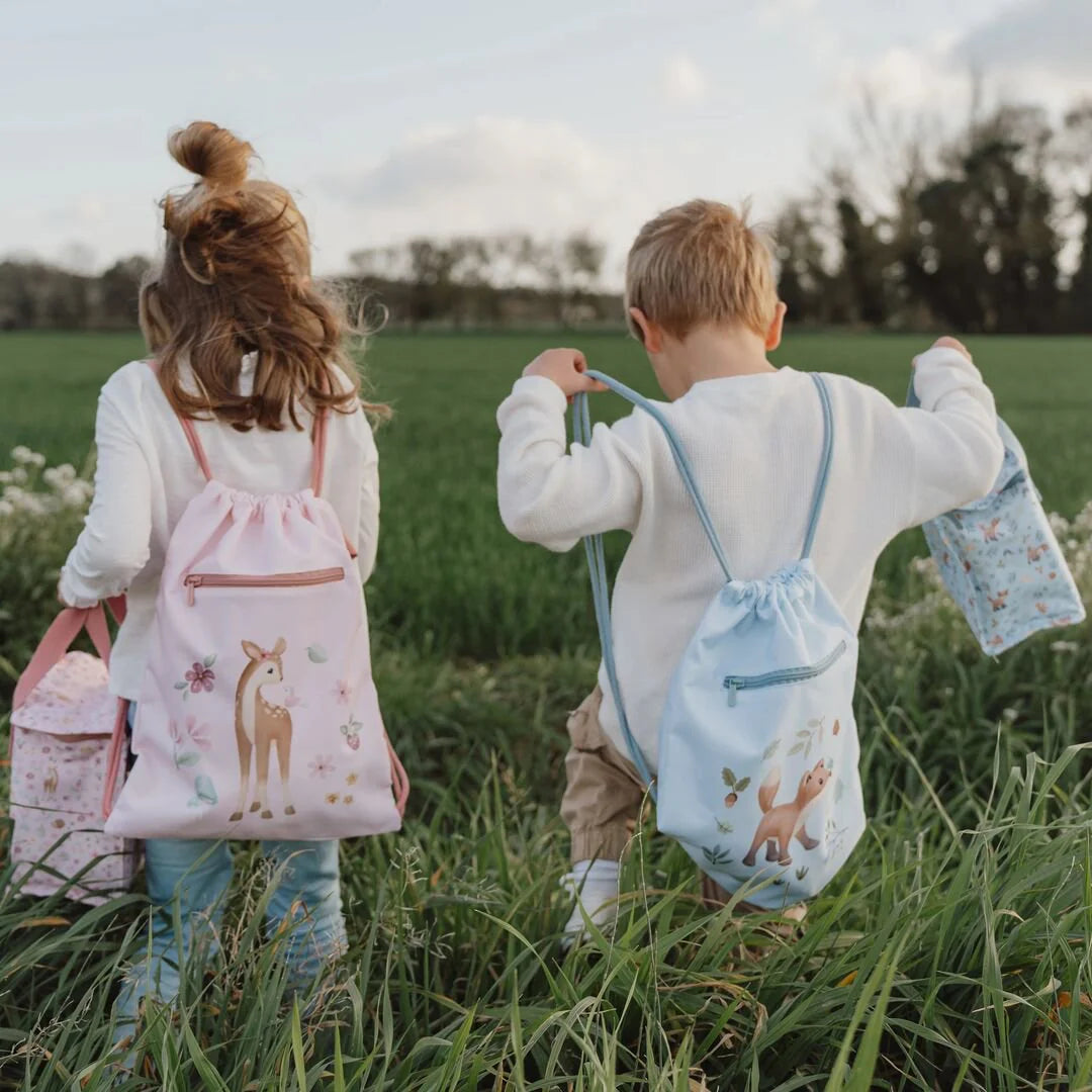 Sacca bimbo in PET riciclato Forest Friends Personalizzabile