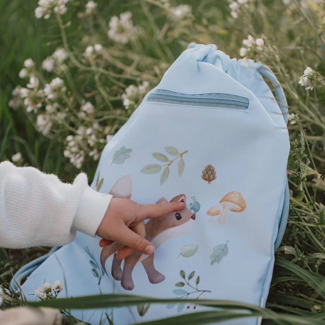 Sacca bimbo in PET riciclato Forest Friends Personalizzabile