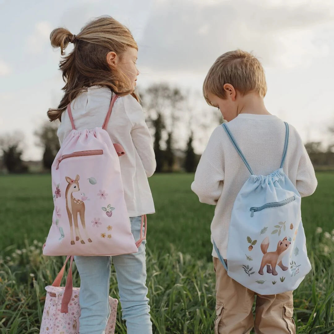 Sacca bimbo in PET riciclato Forest Friends Personalizzabile