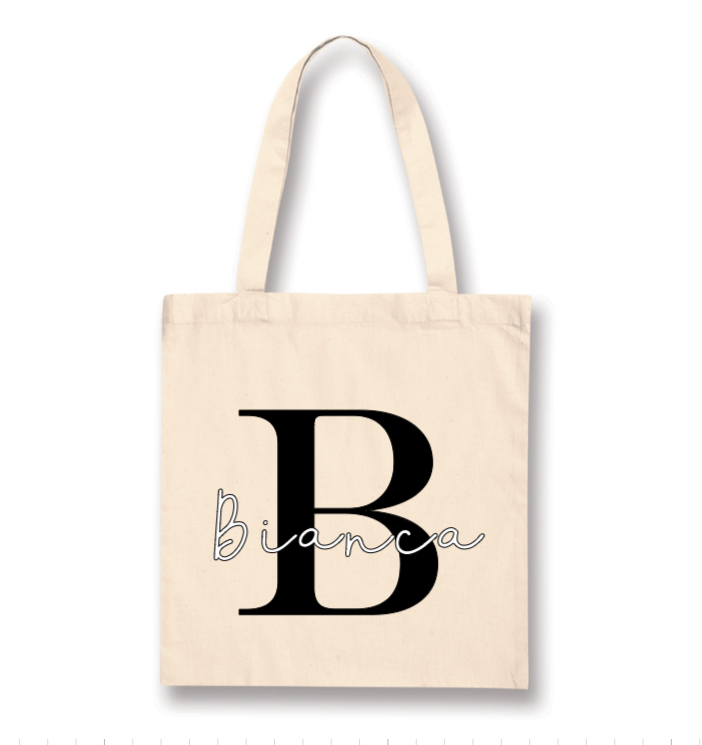Borsa in Tela Tote Bag Colorata - Personalizzabile - Fili e Stelle
