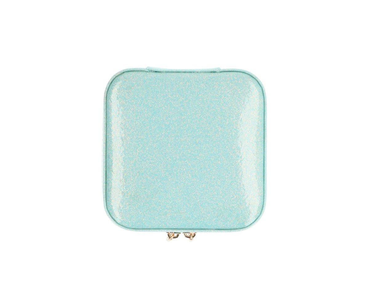 Portagioie Glitter Turchese - Personalizzabile - Fili e Stelle