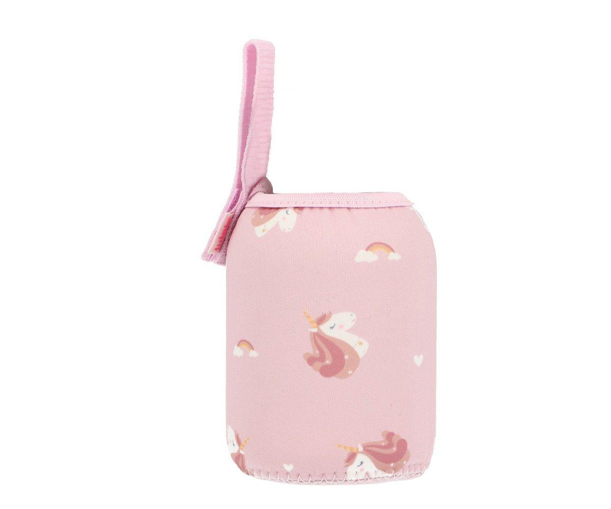 Borraccia Acciaio Fodera Magical Unicorn 350ml - Personalizzabile - Fili e Stelle