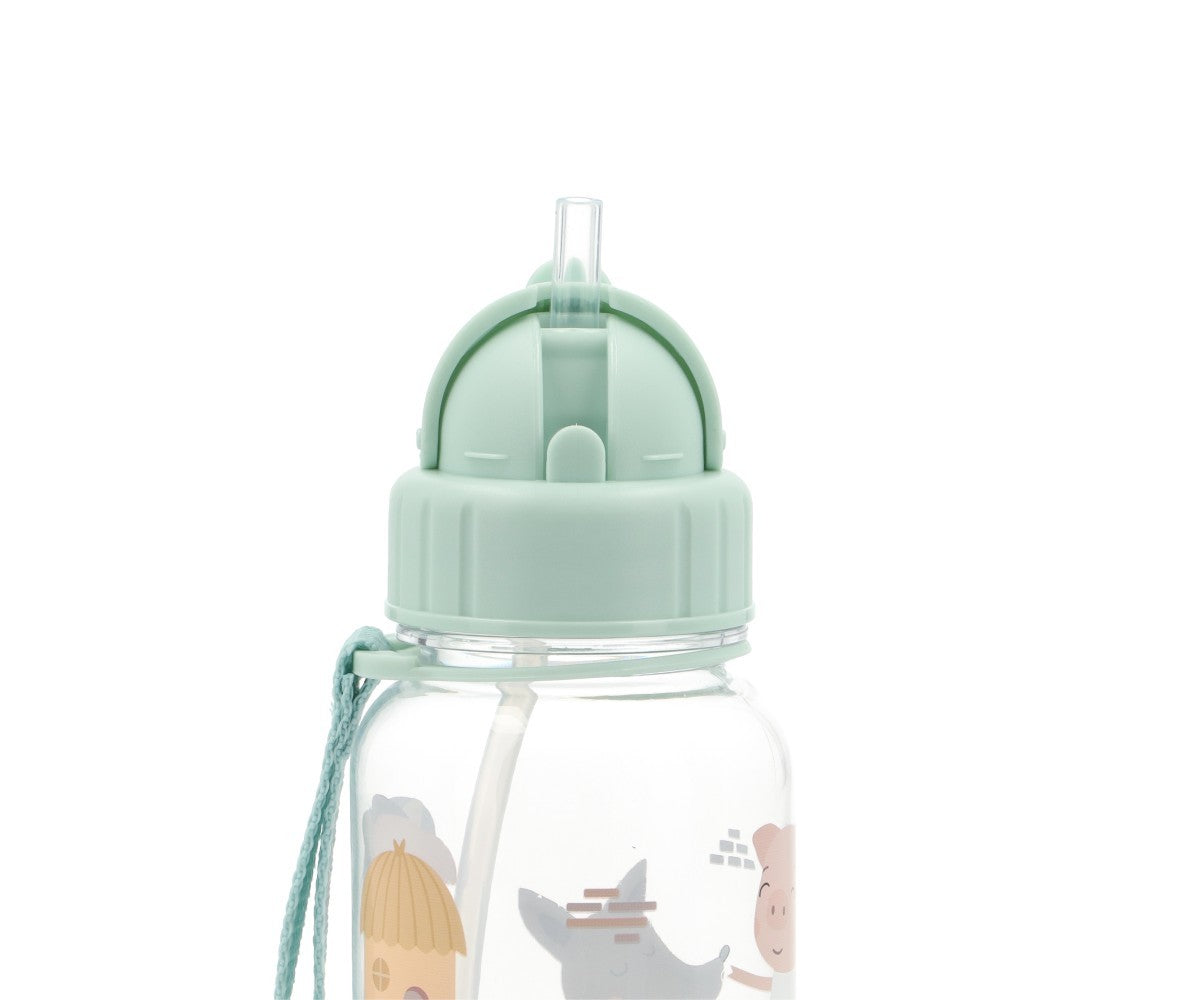Borraccia Plastica The Three Little Pigs Personalizzabile