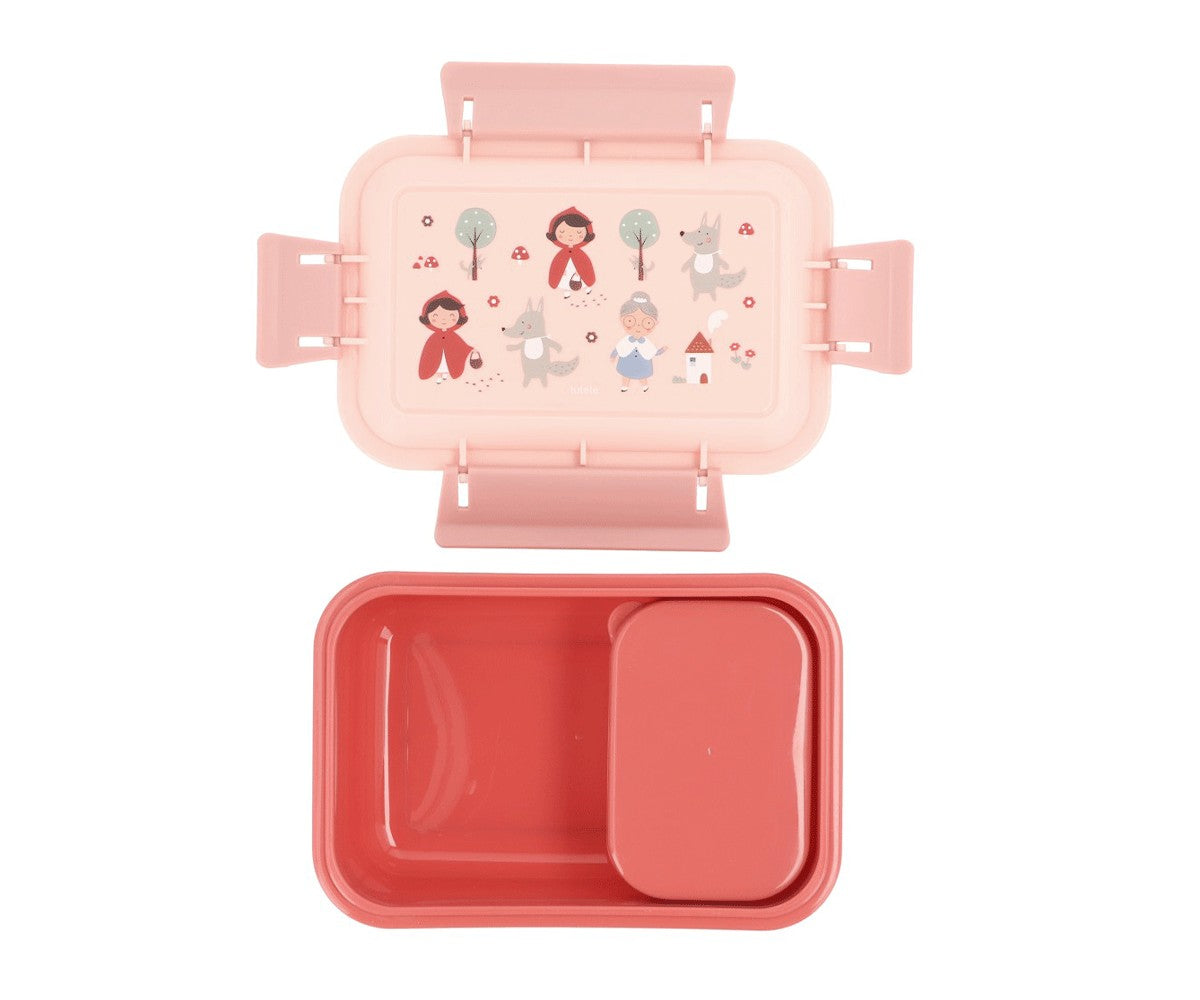 Bento Box Tutete Little Red Personalizzabile con nome