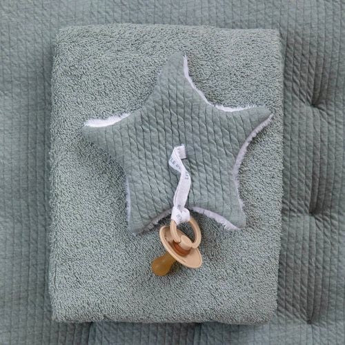 Cuddle Cloth Star - Dou Dou Pure_Mint - Fili e Stelle