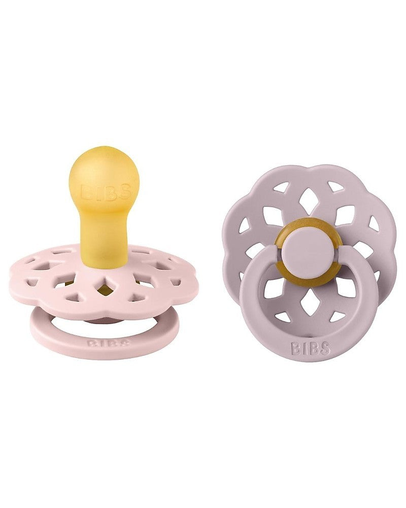 Set di 2 Ciucci Boheme - Tettarella in Gomma Naturale - Senza BPA, PVC e Ftalati - Colori Vari - Fili e Stelle