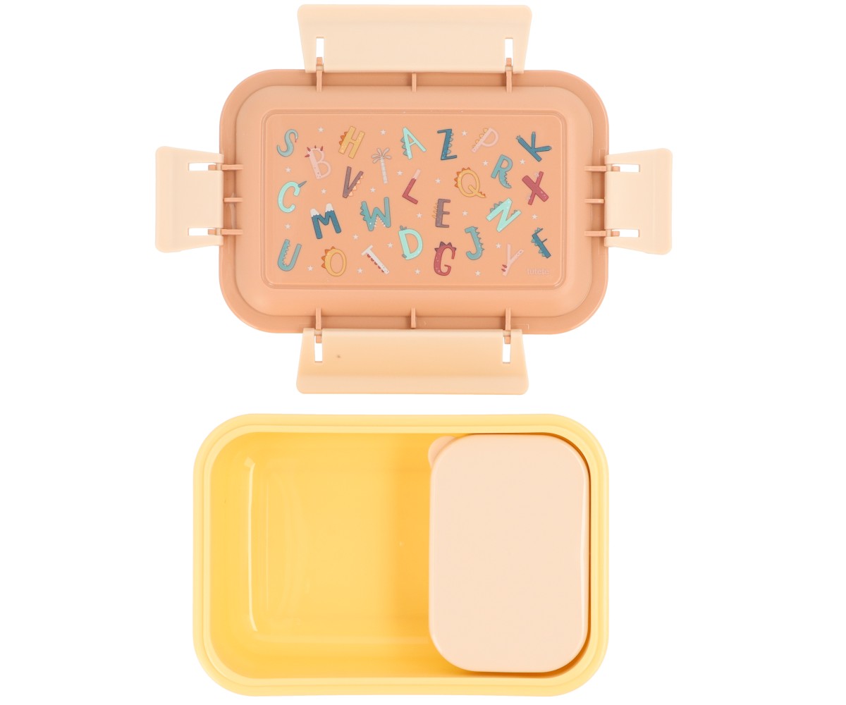 Bento Box Tutete Funny Letters Personalizzabile con nome