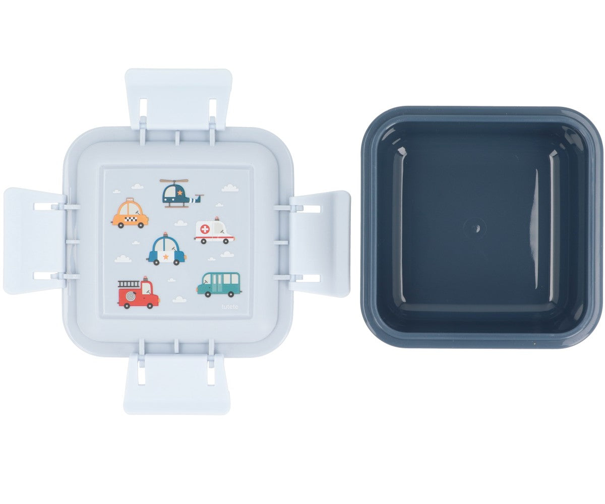 Snack Box City Cars Personalizzabile con Nome