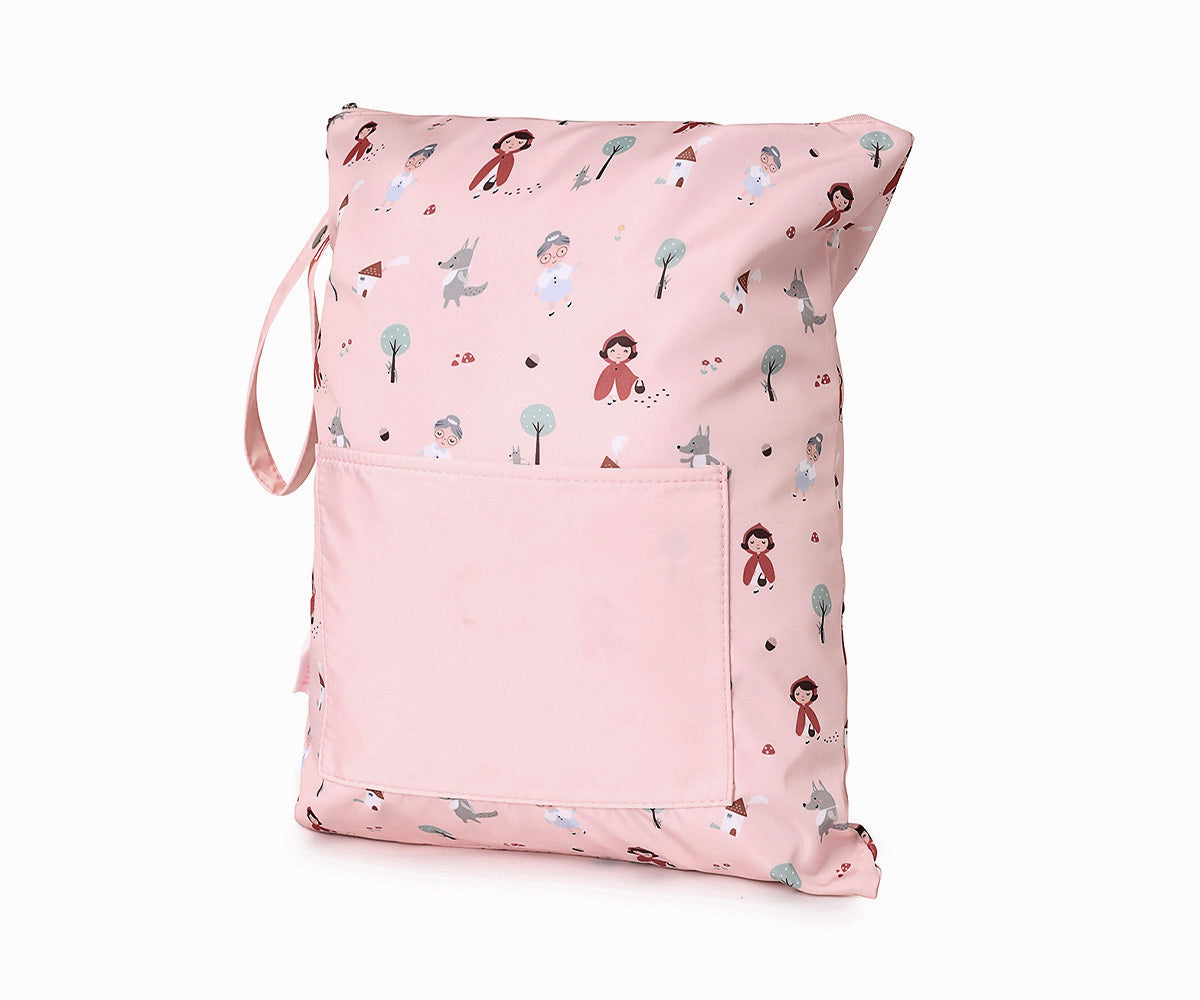 Borsa Sacca Cambio Impermeabile Grande Little Red Personalizzabile