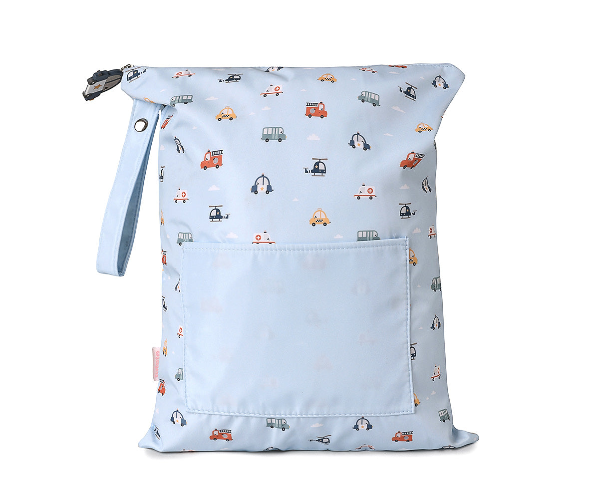 DISPONIBILE DAL 3 SETTEMBRE - Borsa Sacca Cambio Impermeabile Grande City Cars Personalizzabile