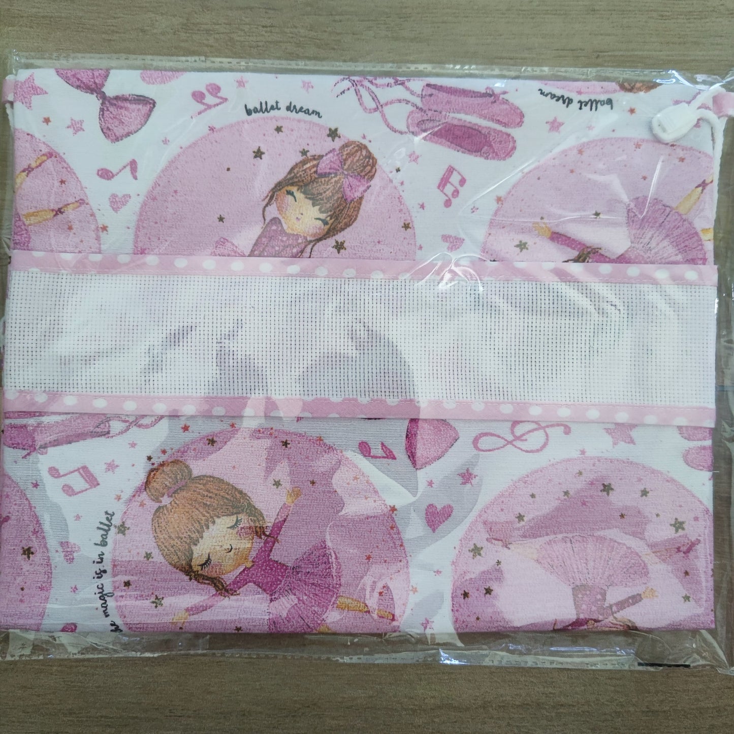 Sacca Zaino Asilo 32x42 cm Ballerina - Personalizzato con nome