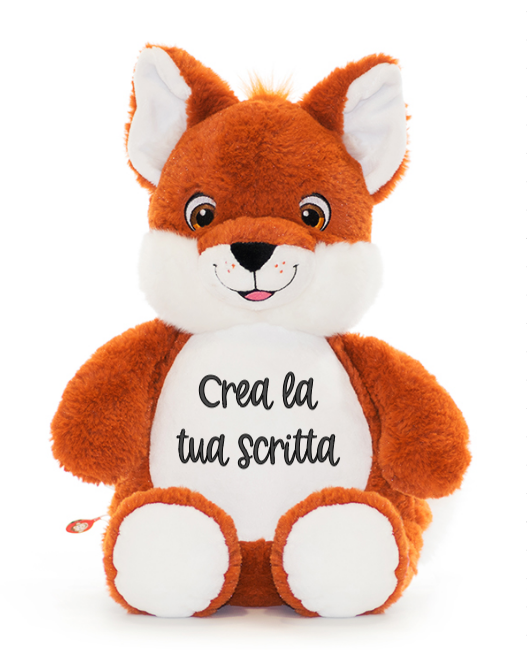 Peluche Volpe Personalizzabile - Fili e Stelle