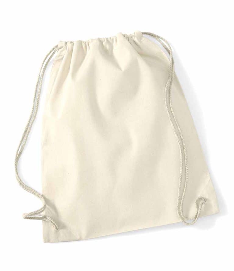 Sacca Sport in Cotone Organico - Personalizzabile con disegno
