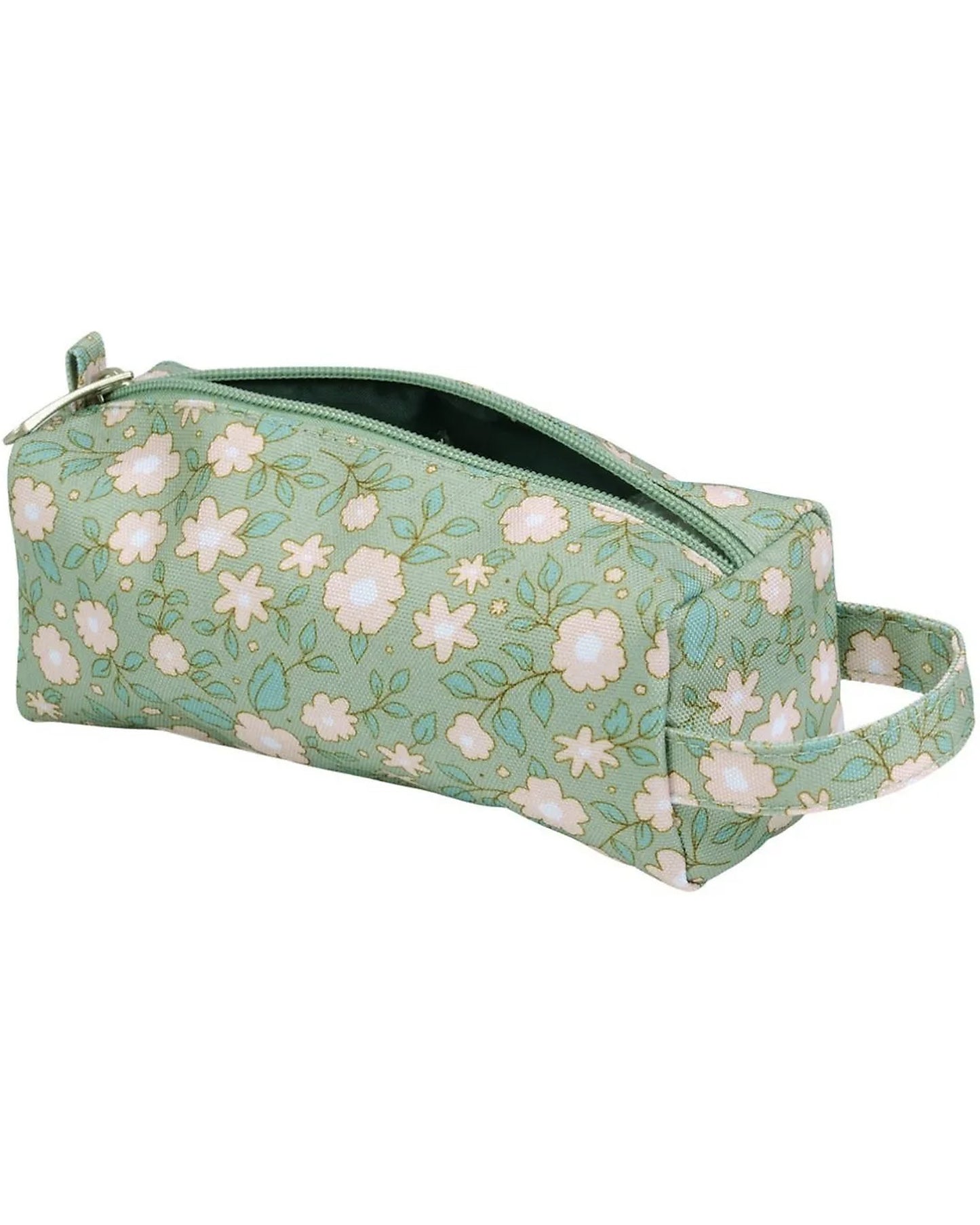 Astuccio per la Scuola - Verde Salvia - 20x8x7 cm - Personalizzabile con Nome - Fili e Stelle