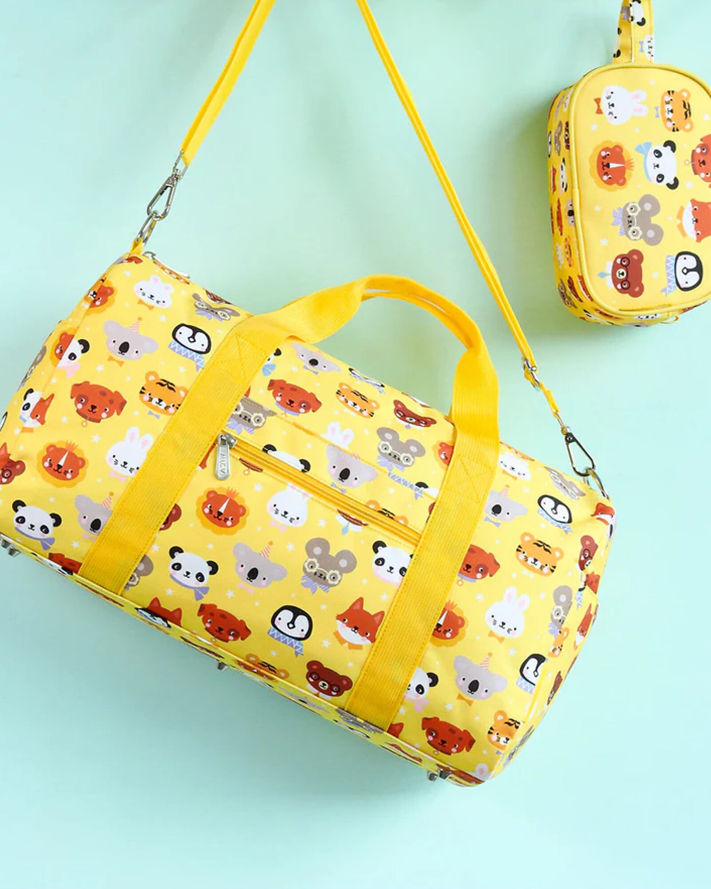 Borsa da Viaggio - Amici Animali - Dimensione Cabina 45x25x22.5cm - Personalizzabile con Nome