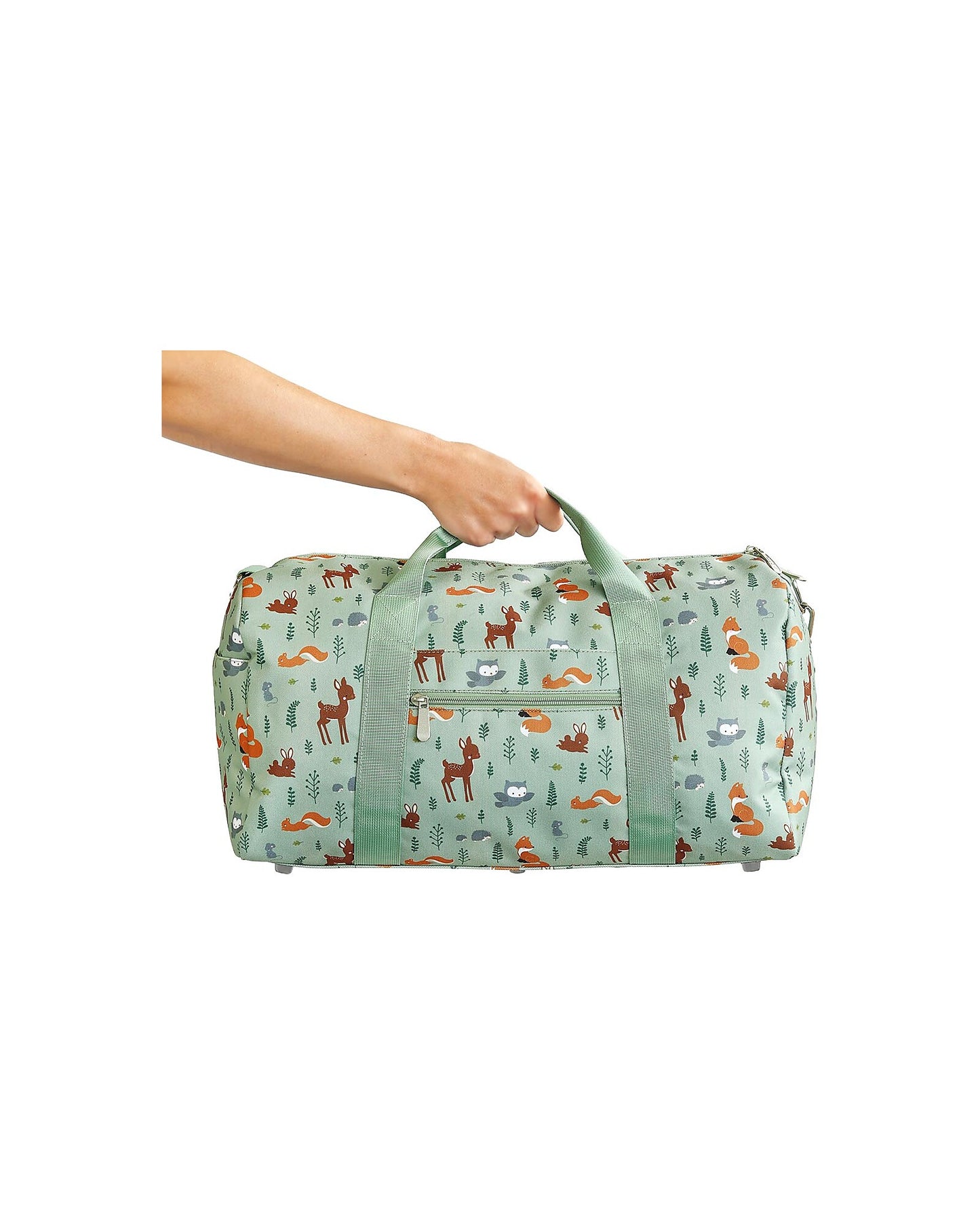 Borsa da Viaggio - Amici della Foresta - Dimensione Cabina 45x25x22.5cm - Personalizzabile con Nome - Fili e Stelle