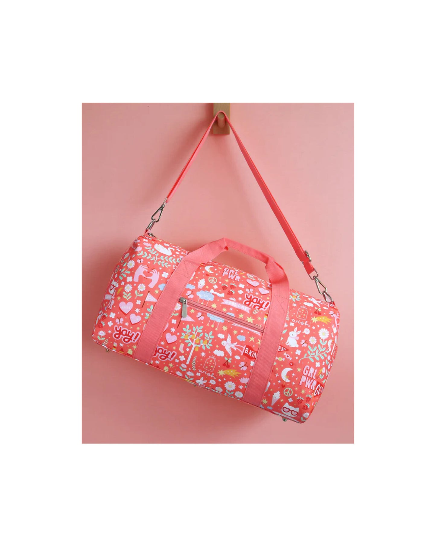 Borsa da Viaggio - Fun - Dimensione Cabina 45x25x22.5cm - Personalizzabile con Nome - Fili e Stelle