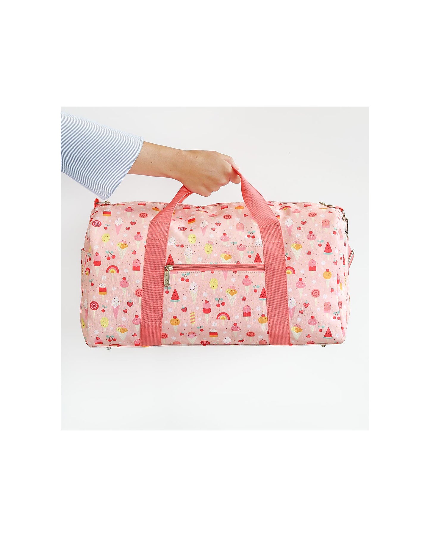 Borsa da Viaggio - Gelati - Dimensione Cabina 45x25x22.5cm - Personalizzabile con Nome - Fili e Stelle