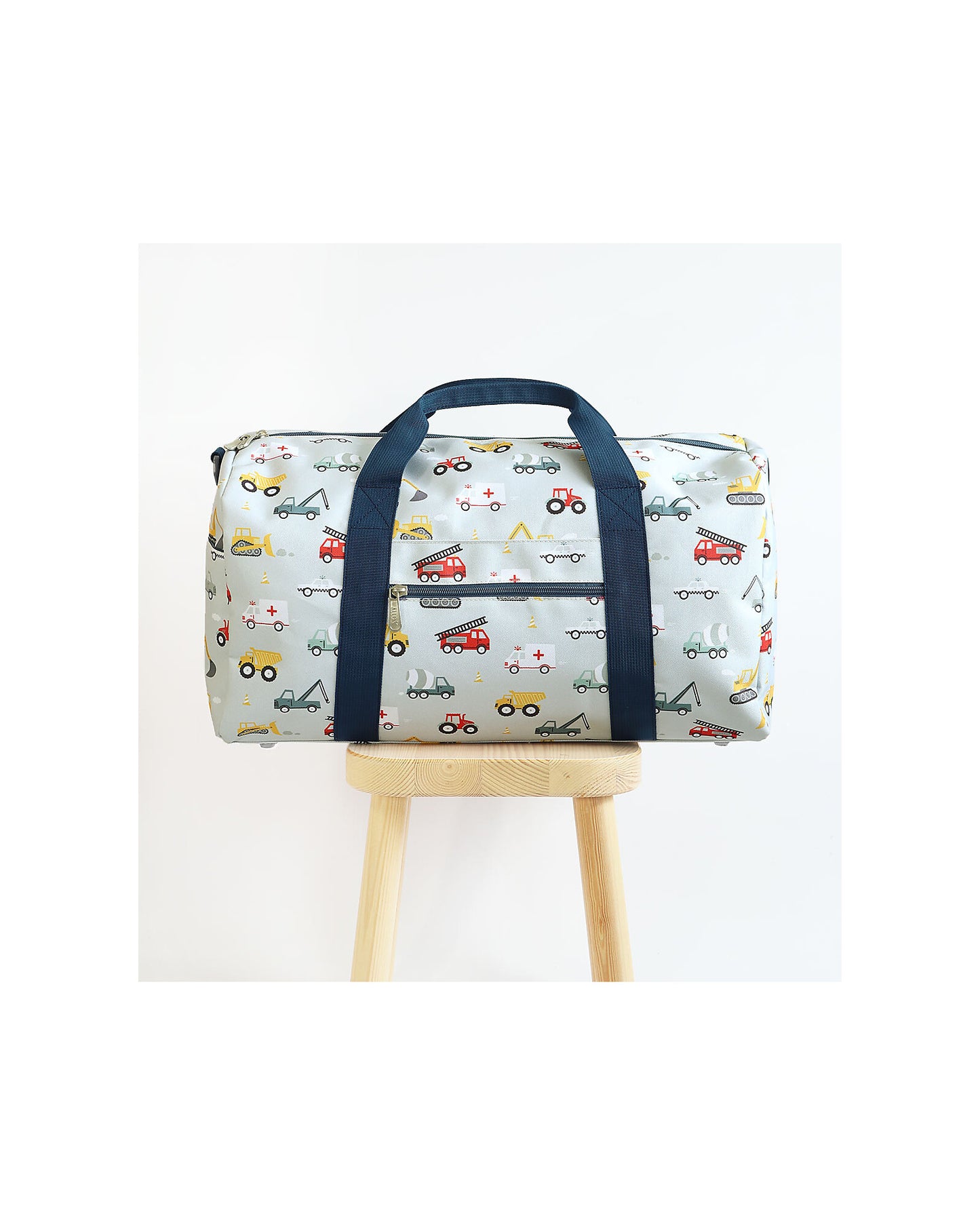 Borsa da Viaggio - Veicoli - Dimensione Cabina 45x25x22.5cm - Personalizzabile con Nome - Fili e Stelle