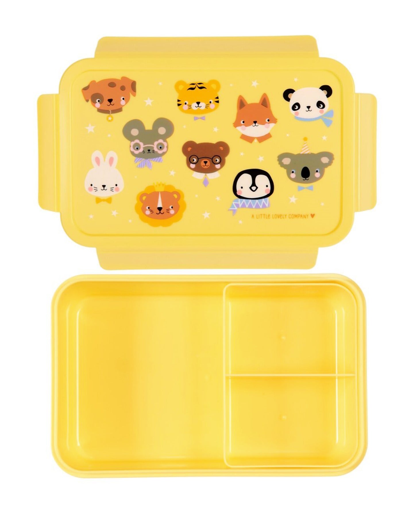 Porta Pranzo Bento - Amici Animali - Scomparti Estraibili - Personalizzabile con nome