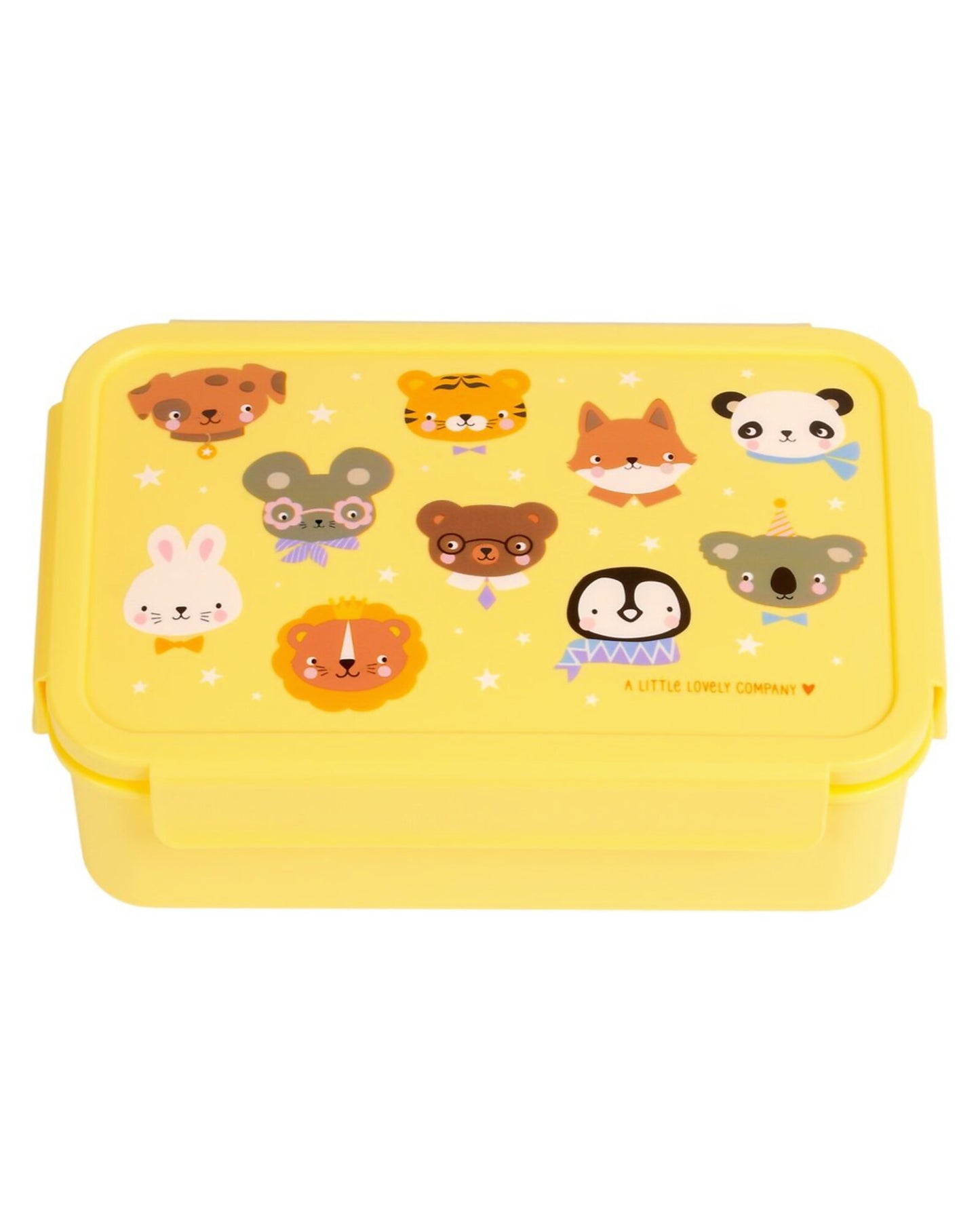 Porta Pranzo Bento - Amici Animali - Scomparti Estraibili - Personalizzabile con nome