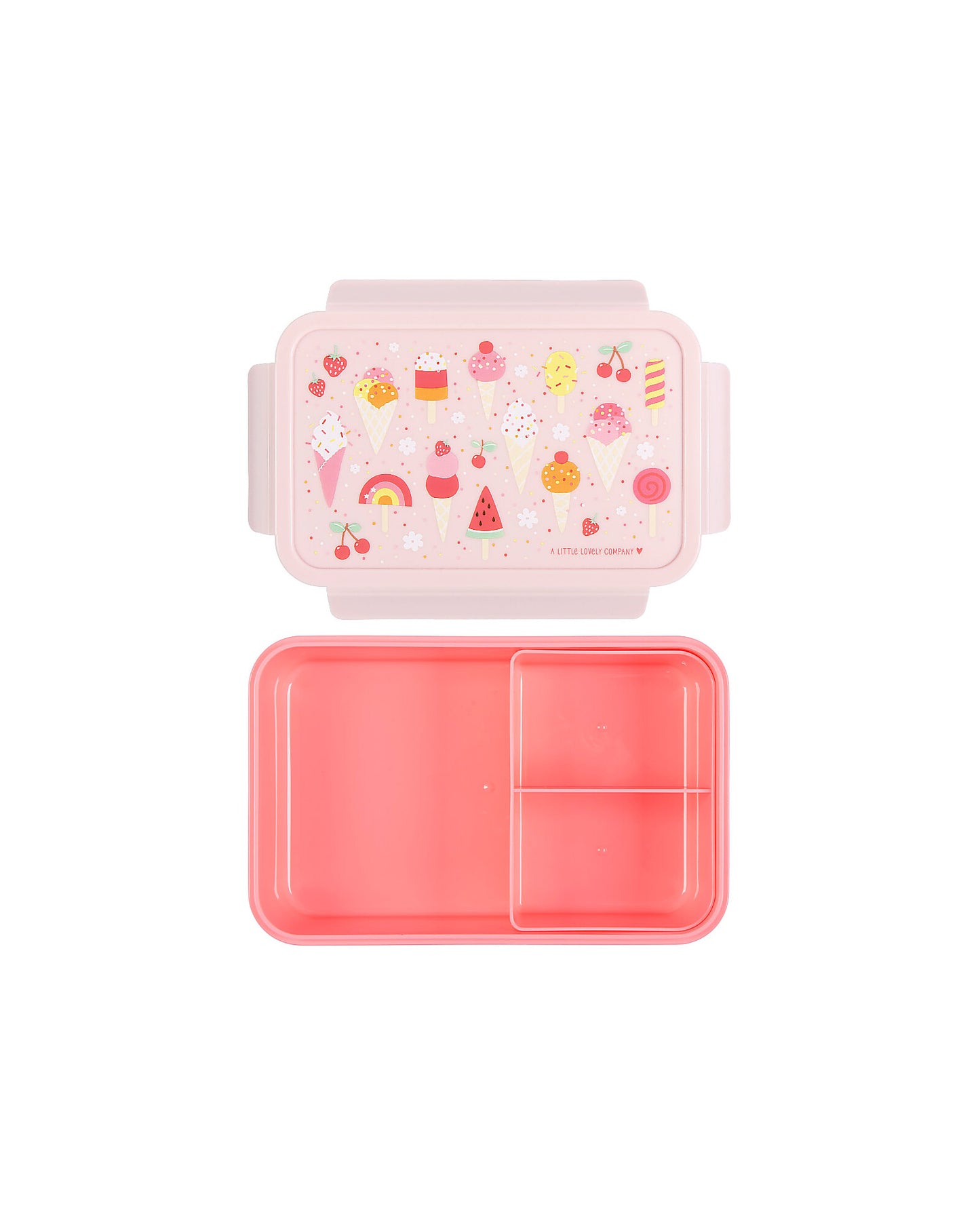 Porta Pranzo Bento - Gelati - con Scomparti Estraibili - Personalizzabile con Nome - Fili e Stelle