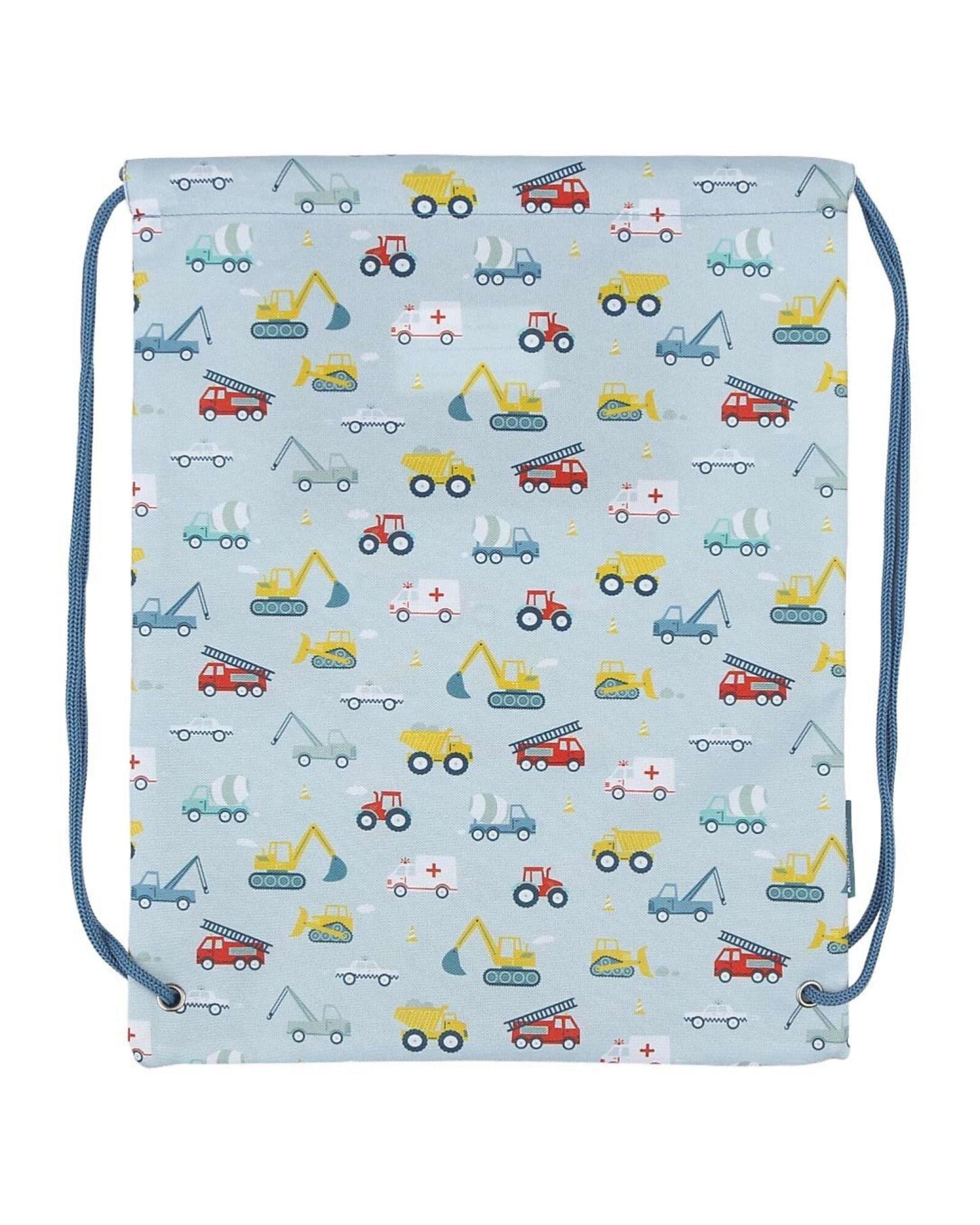 Sacca con Chiusura a Coulisse - Veicoli - 32 x 42 cm - Personalizzabile con nome