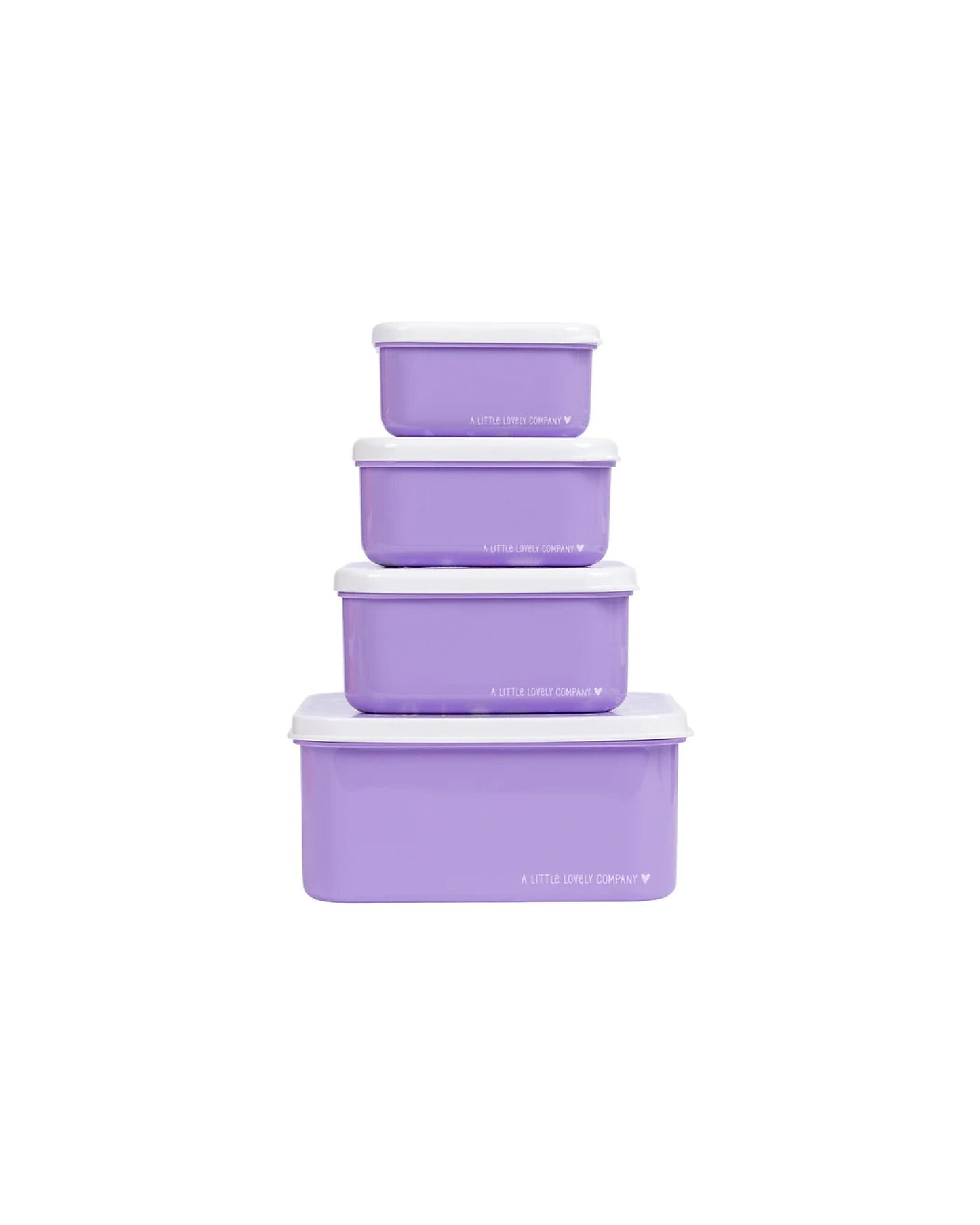 Set di Contenitori Porta Merenda - Unicorn Dreams - Personalizzabili con Nome - Fili e Stelle