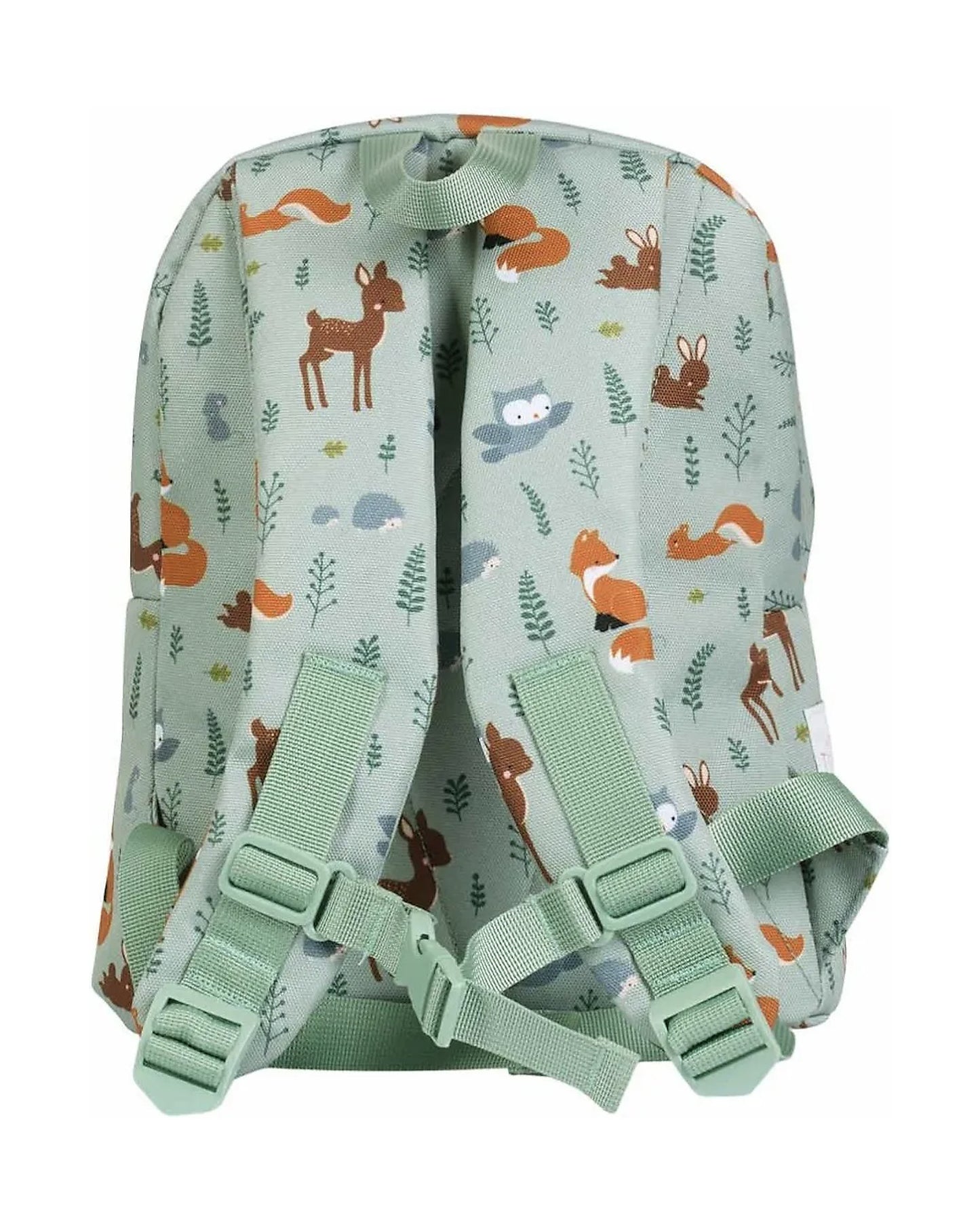 Zainetto Piccolo Amici della Foresta - 23,5x30x10 cm - Personalizzabile con il nome - Fili e Stelle