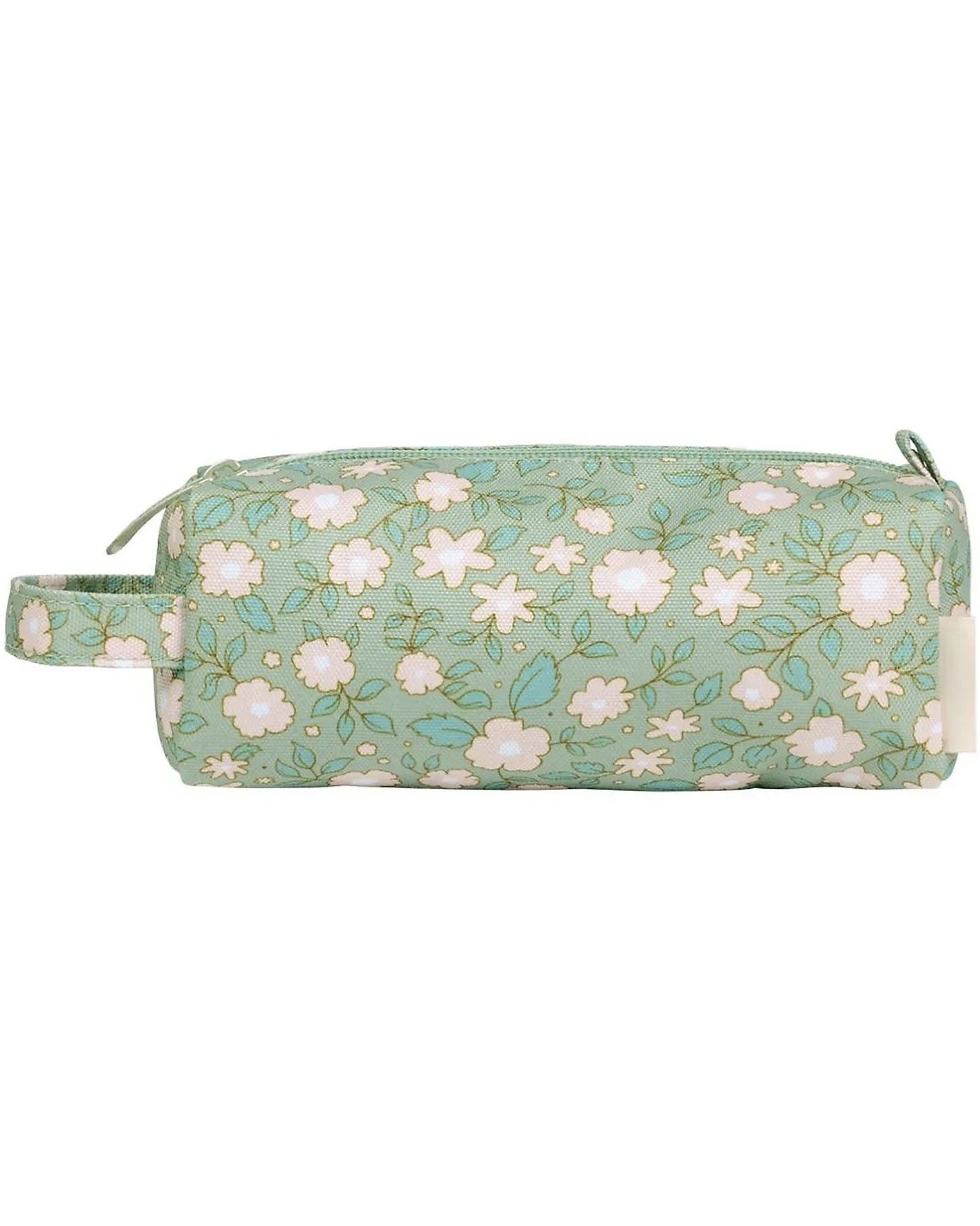 Astuccio per la Scuola - Verde Salvia - 20x8x7 cm - Personalizzabile con Nome - Fili e Stelle