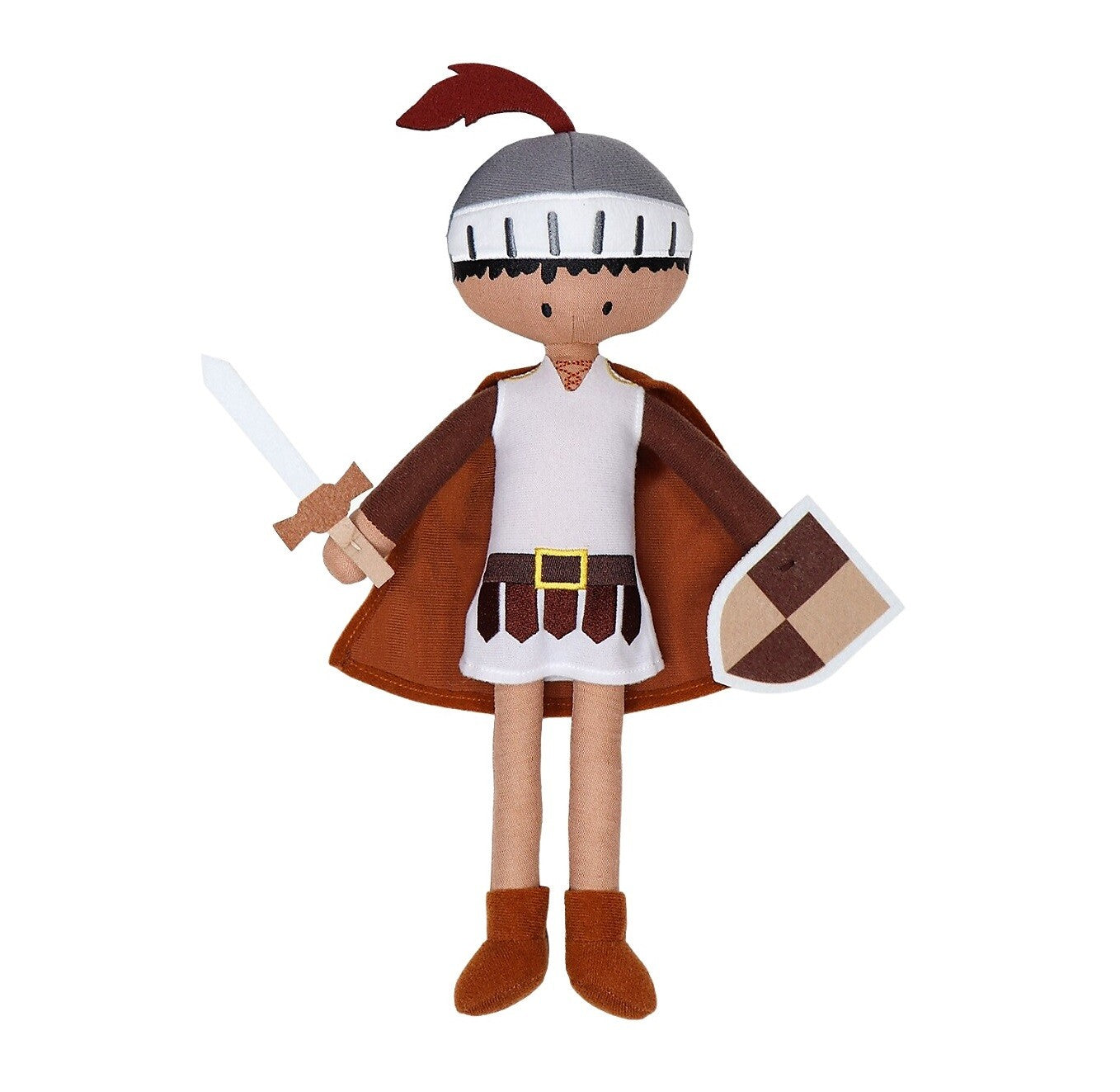 Bambola Kai il Cavaliere - 100% Cotone - Personalizzabile con nome - Fili e Stelle