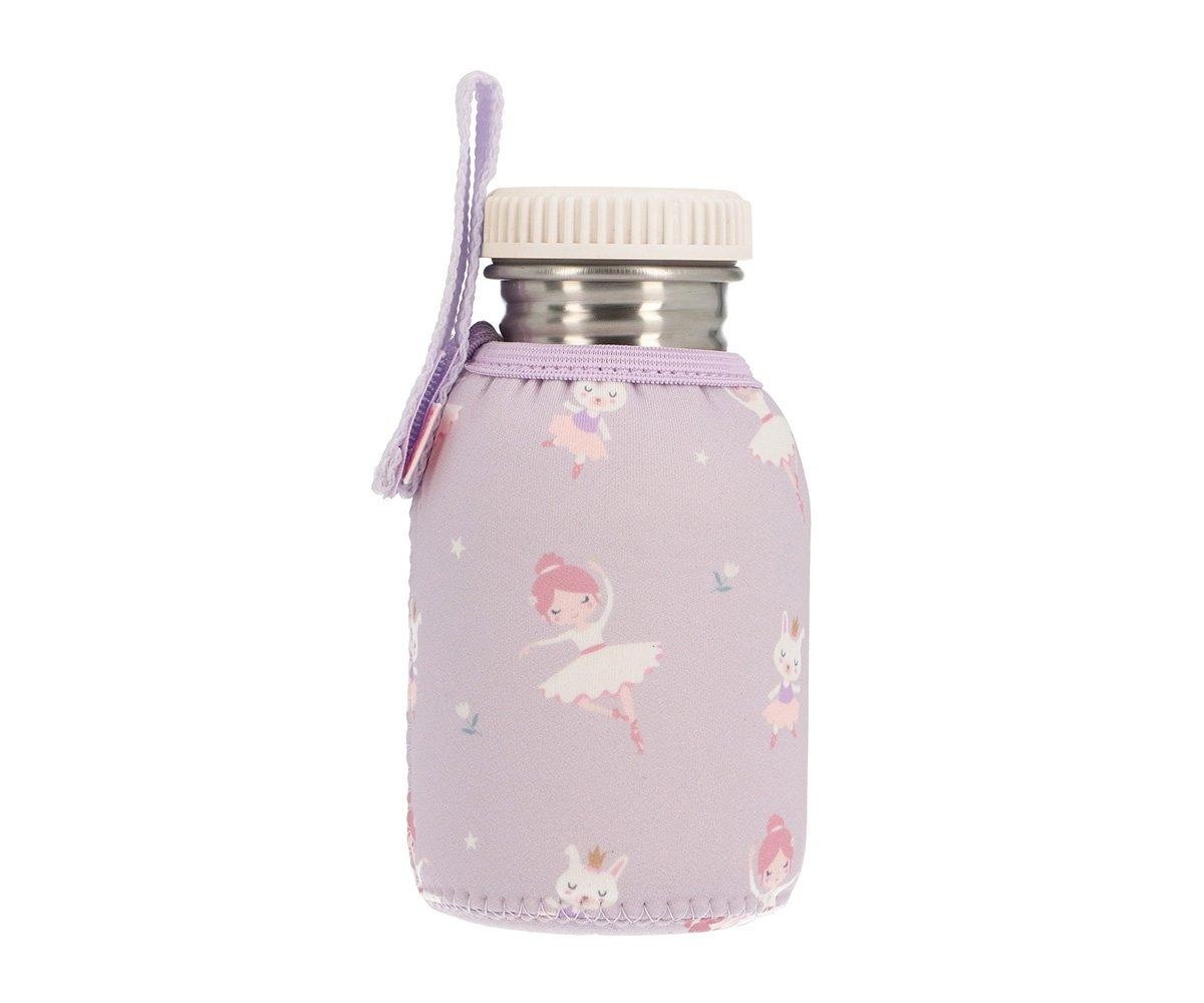Borraccia Acciaio Fodera Ballet 350ml - Personalizzabile - Fili e Stelle