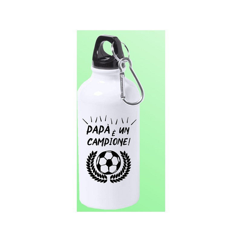 Borraccia Festa del Papà con Frase: Papà è un Campione - Fili e Stelle