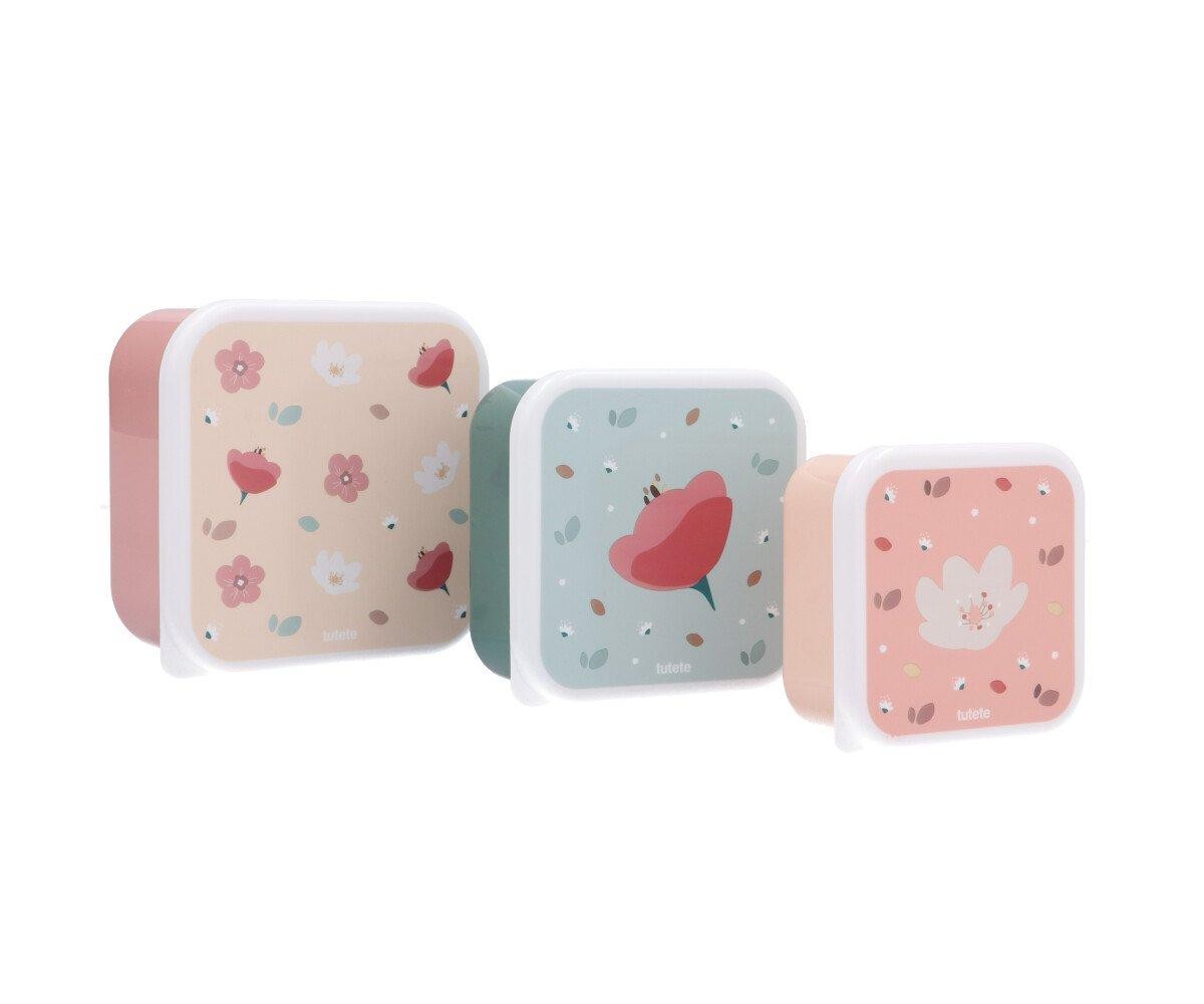 Set 3 Scatoline Snack Little Garden Personalizzabili - Fili e Stelle