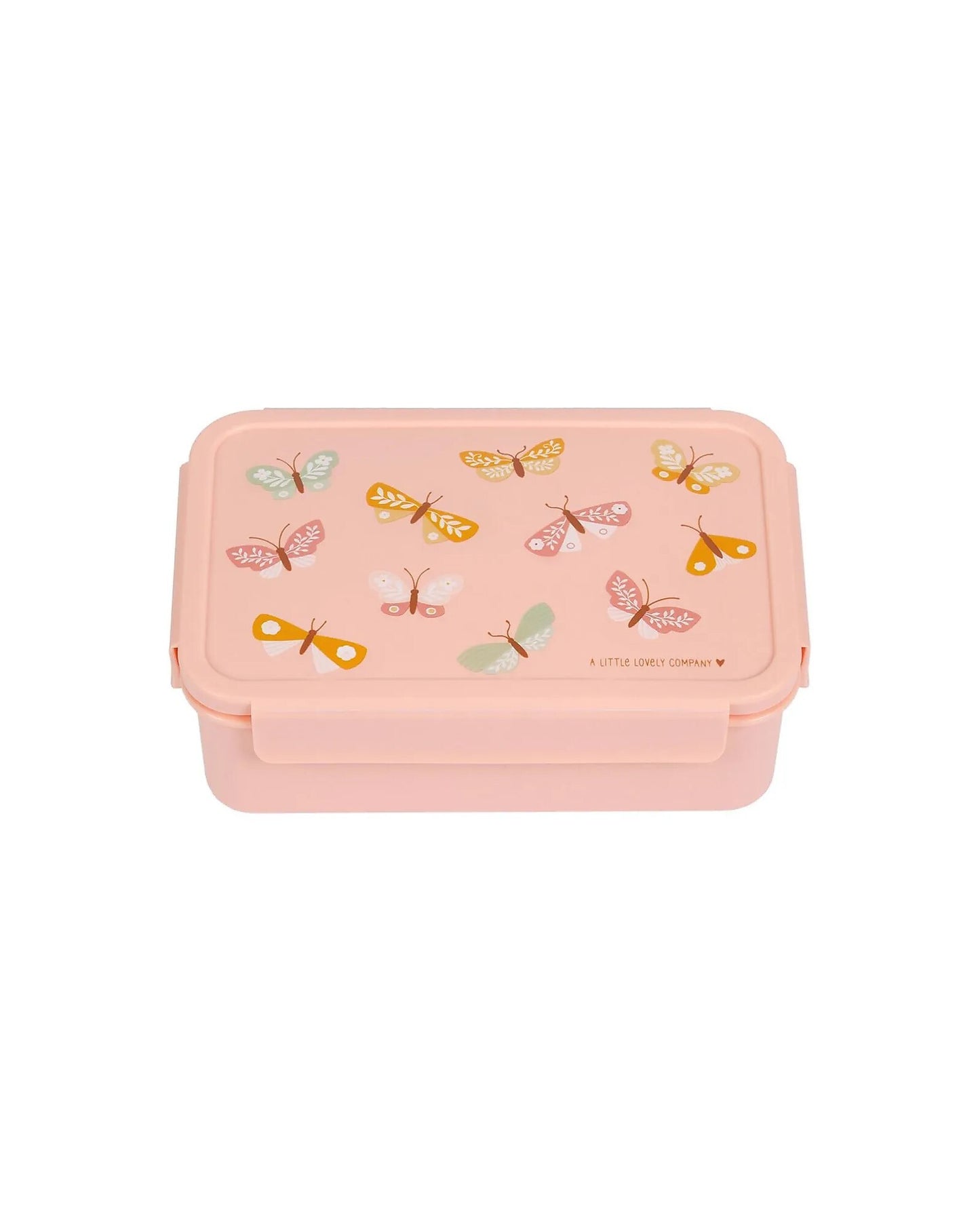 Porta Pranzo Bento - Farfalle - con Scomparti Estraibili - Personalizzabile - Fili e Stelle