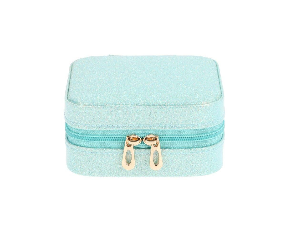 Portagioie Glitter Turchese - Personalizzabile - Fili e Stelle