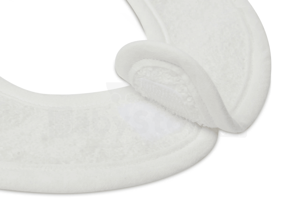 Bavaglino in spugna col. Ecru - Personalizzabile con nome