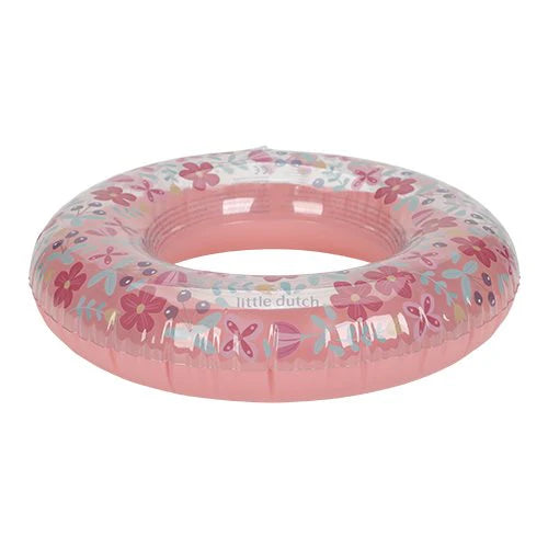 Ciambella salvagente gonfiabile 50cm - Pink Flowers