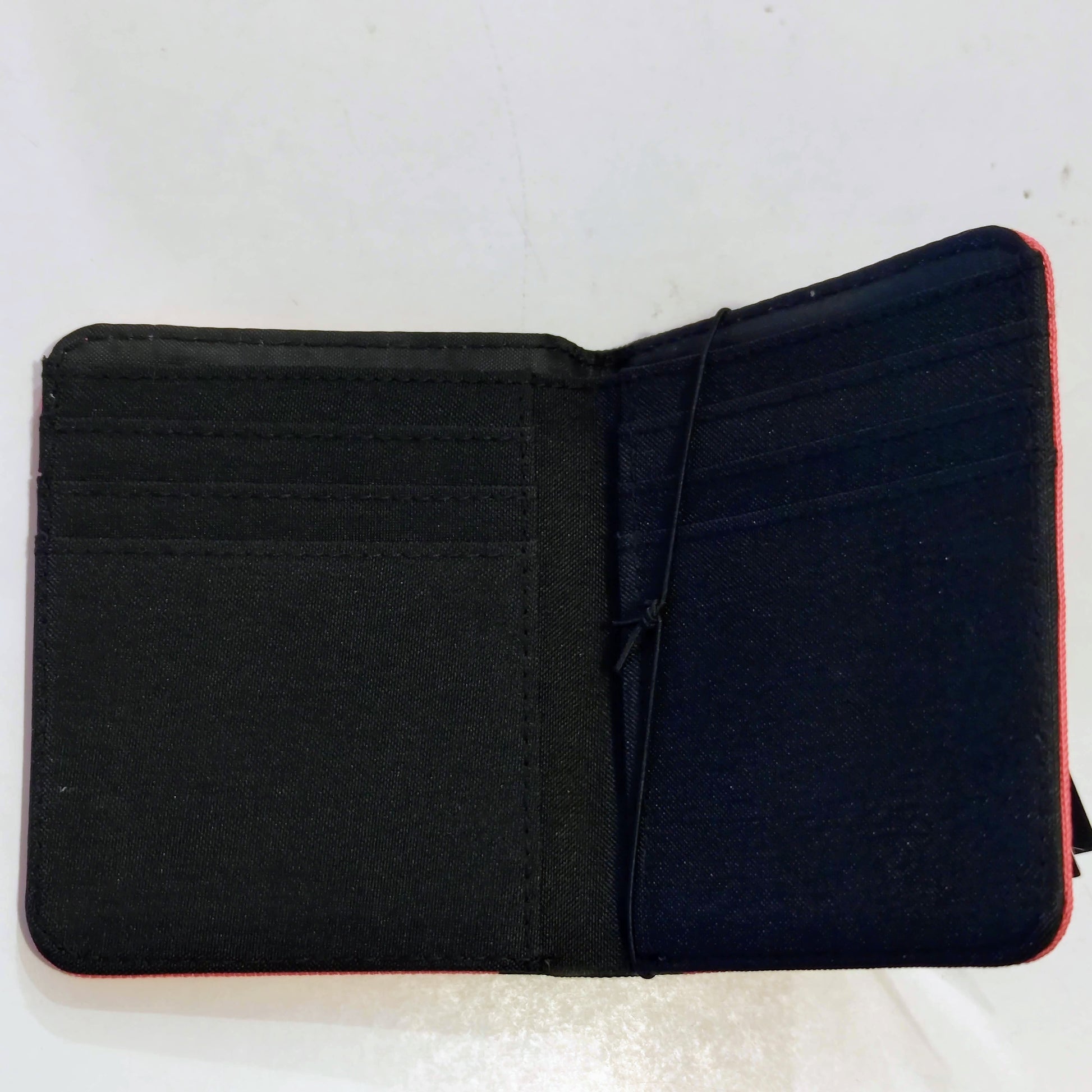 Portafoglio RPET corallo - Personalizzabile - Fili e Stelle