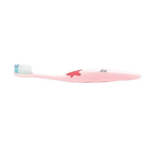 Spazzolino Denti Morbido - Rosa o azzurro - Personalizzato - Fili e Stelle