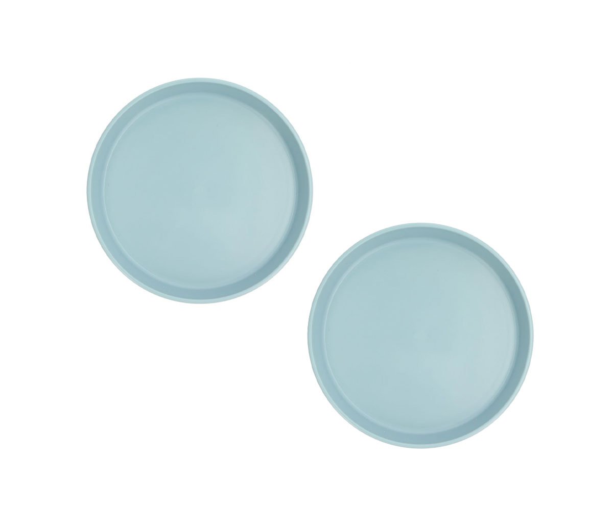 2 Piatti Tutete Plastica PP resistente - Colori vari