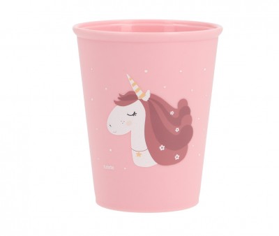 Bicchiere Tutete Magical Unicorn a Colori Personalizzato con il nome