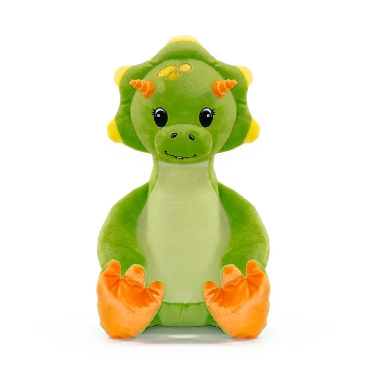 Peluche Dinosauro Verde Personalizzabile - Fili e Stelle