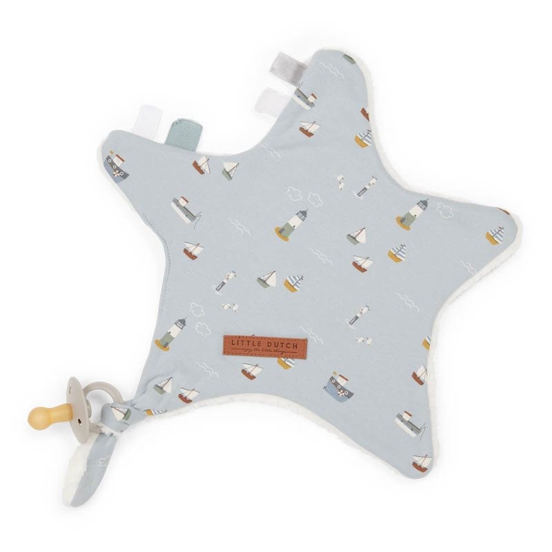 Cuddle Cloth Star - Doudou Sailors Bay Blue - Fili e Stelle