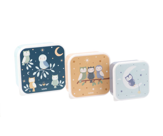 3 Scatoline Snack Tutete Magical Forest Personalizzabili con nome
