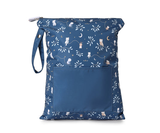Borsa Sacca Cambio Impermeabile Grande Magical Forest Personalizzabile