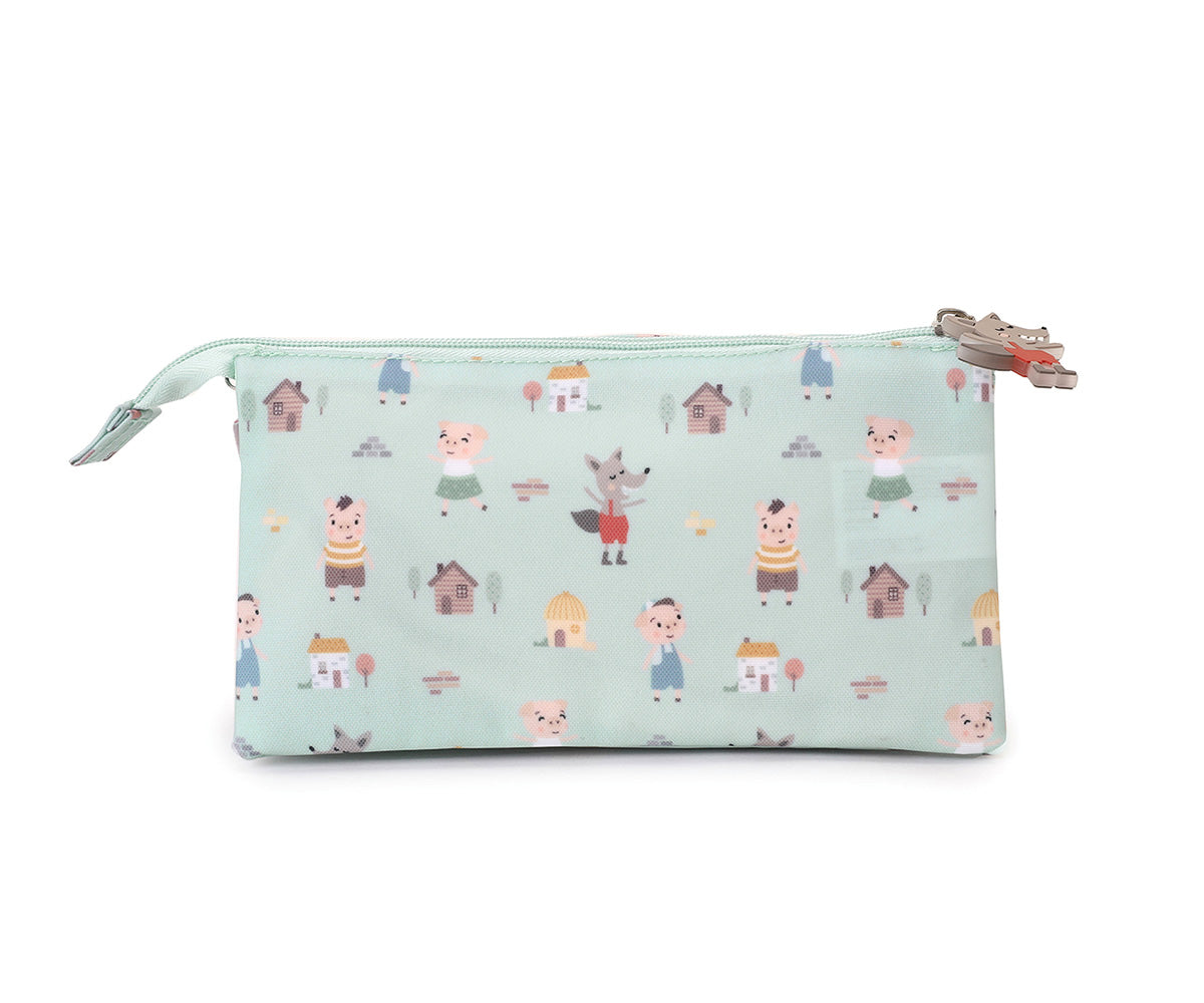 Astuccio Tris Scuola Tutete The Three Little Pigs Personalizzabile