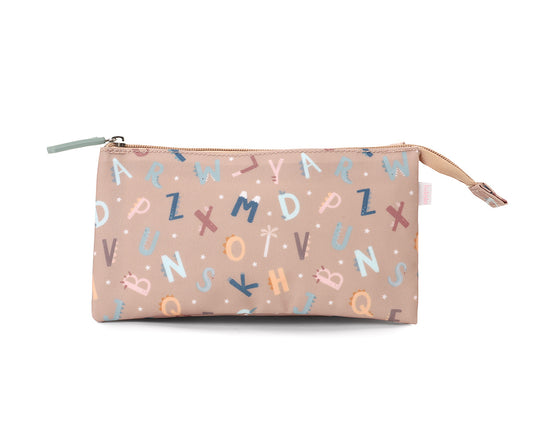 Astuccio Tris Scuola Tutete Funny Letters Personalizzabile